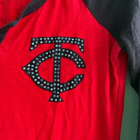 Victoria's Secret Pink Minnesota Twins Baseball Tee - size S - Picture 4 of 4